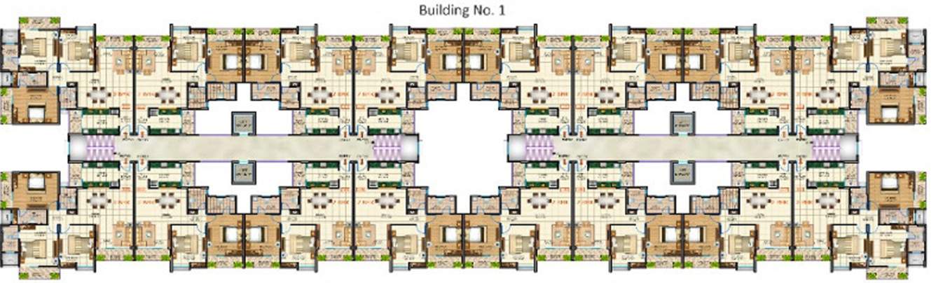 Images for Cluster Plan of Laabham Shubham Nariman Enclave Building No 1