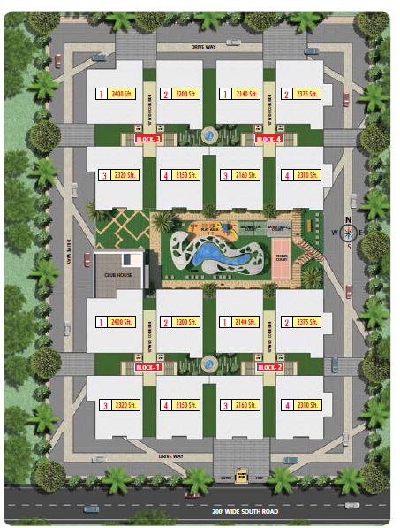  my-space Layout Plan