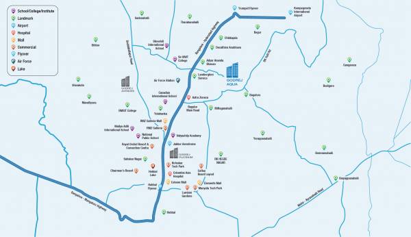 Images for Location Plan of Godrej Aqua