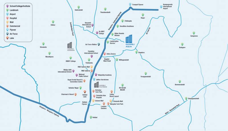 Images for Location Plan of Godrej Aqua