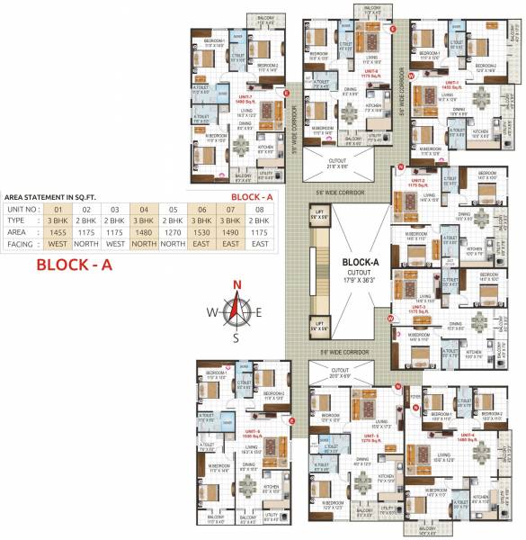 Images for Cluster Plan of V K Krishna Gardenia