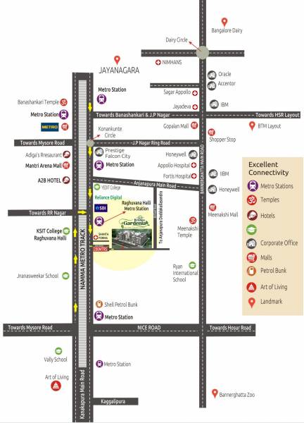 Images for Location Plan of V K Krishna Gardenia