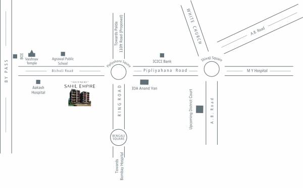 Location Plan shivneri-sahil-empire Location Plan