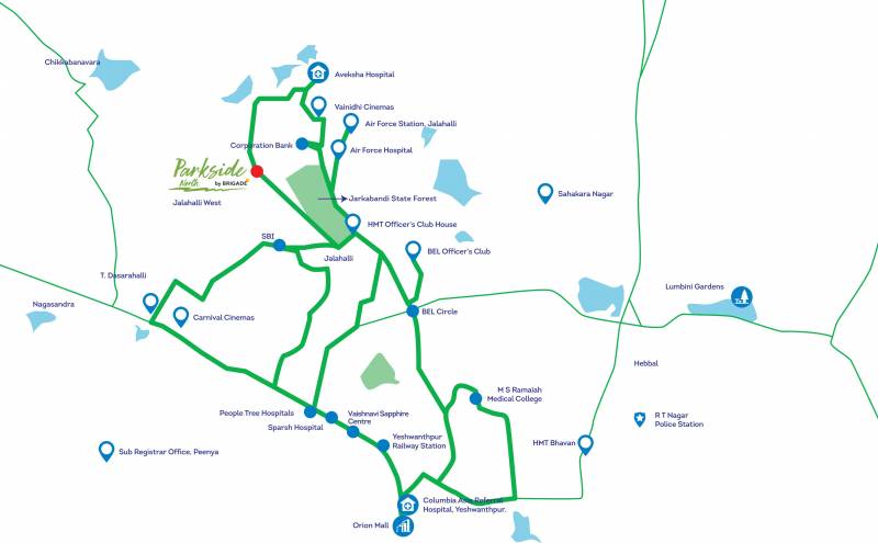  parkside-north Images for Location Plan of Brigade Parkside North