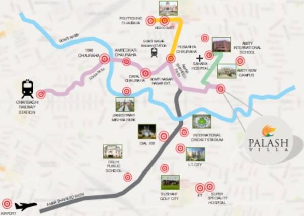 Images for Location Plan of E Square Palash Villa