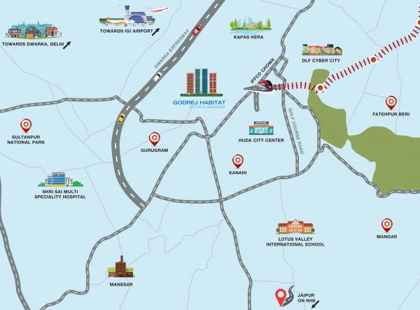 Images for Location Plan of Godrej Habitat