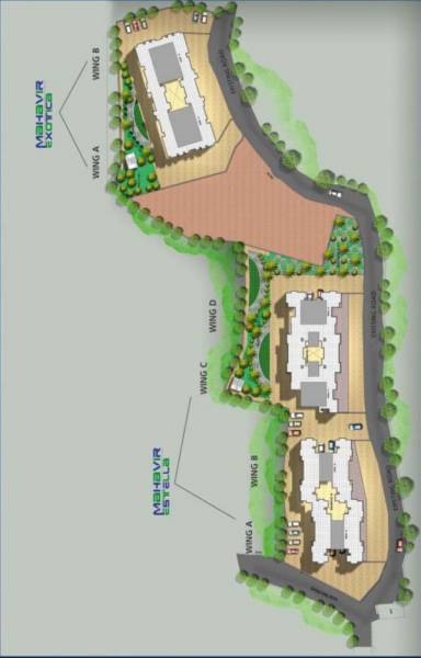  mahavir-estella-wing-e Layout Plan