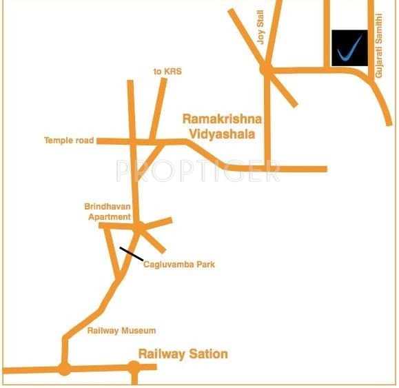  sarovar Images for Location Plan of Vaishnavi Group Bangalore Sarovar