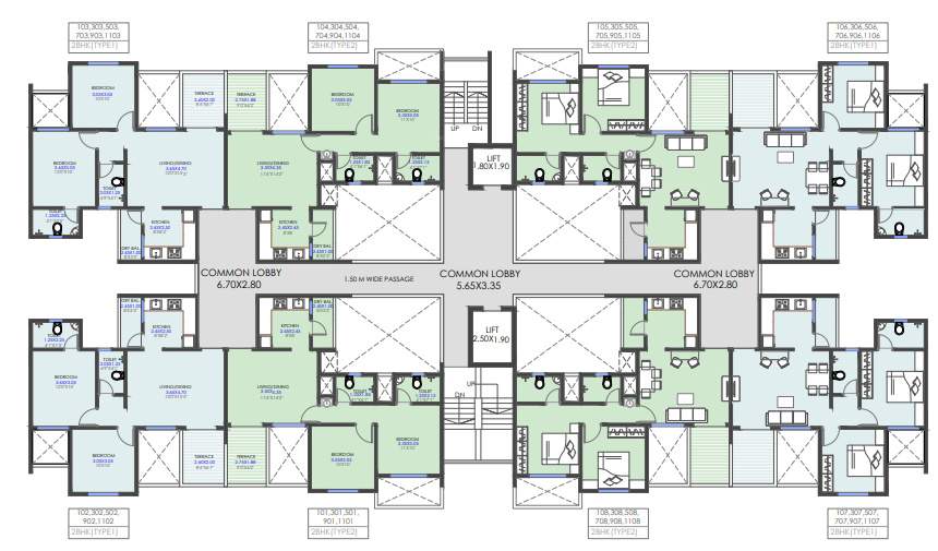  41 elite Images for Cluster Plan of Krisala 41 Elite