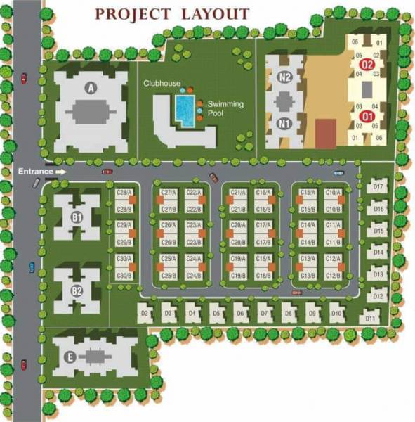 Images for Layout Plan of Kumar Picasso O