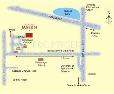 Images for Location Plan of Chartered Jardin Images for Location Plan of Chartered Jardin