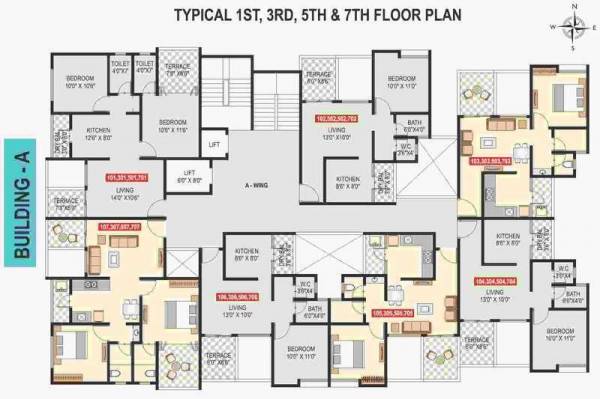  home Vaishnavi Homes Cluster Plan