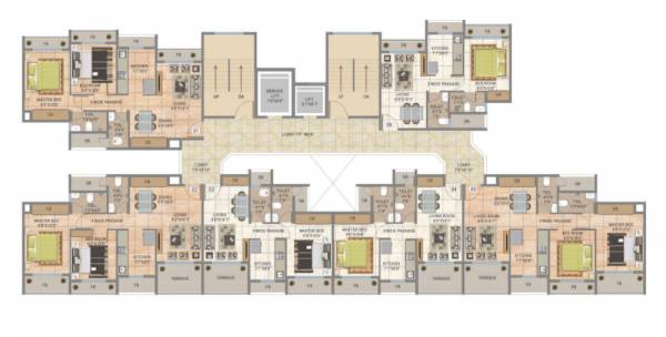  fatima-enclave B Wing Cluster Plan