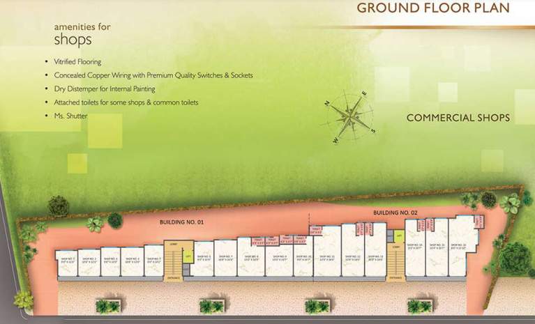  shiv sai residency Layout Plan