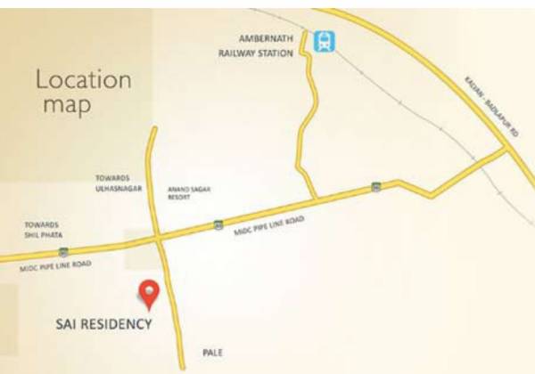  shiv-sai-residency Location Plan