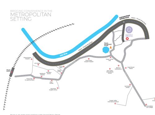  vedant-millenia-happiness-phase-ii-wing-a Location Plan