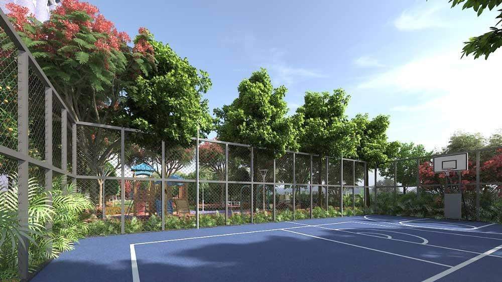  vedant millenia happiness phase ii wing a Basketball Court