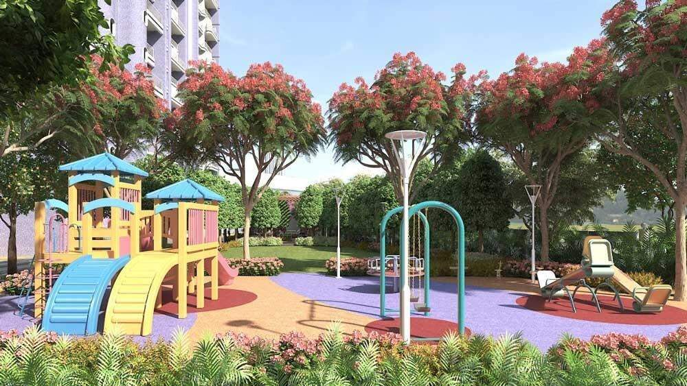  vedant millenia happiness phase ii wing a Children's play area