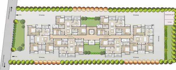 Images for Cluster Plan of Krishna Meadows