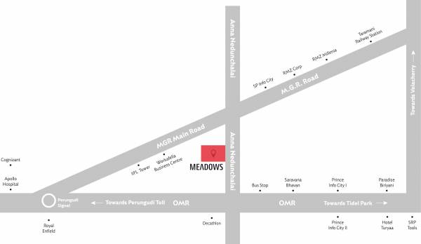 Images for Location Plan of Krishna Meadows