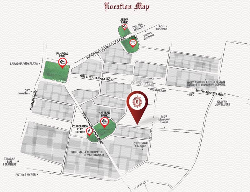 Images for Location Plan of Radiance Rajshri