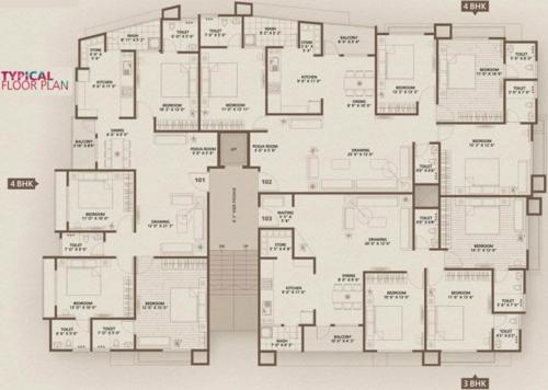 Images for Cluster Plan of Shyam Smruti