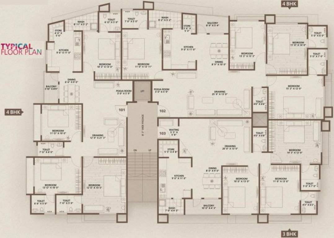 Images for Cluster Plan of Shyam Smruti