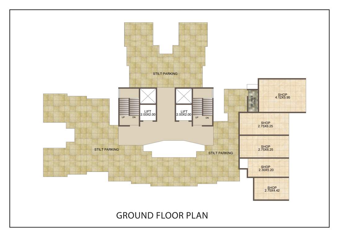  garden phase i dattu enclave Ramdas Enclave Cluster Plan
