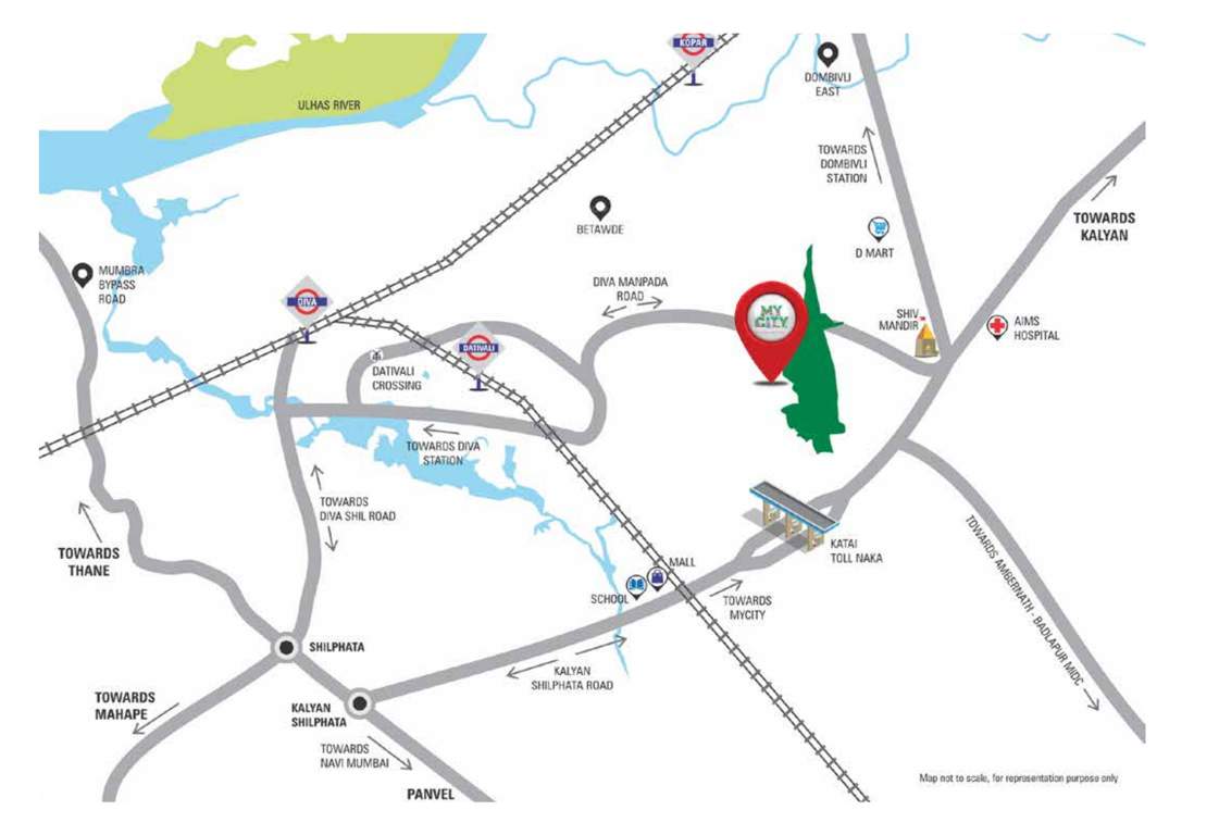 Images for Location Plan of Runwal My City Phase II Cluster 05 Part I