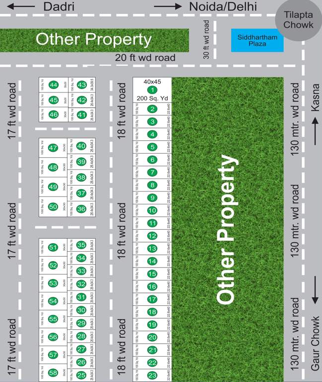 Images for Layout Plan of Siddhartham Saurabh Enclave