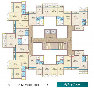 belleza Bhaveshwar Belleza Cluster Plan