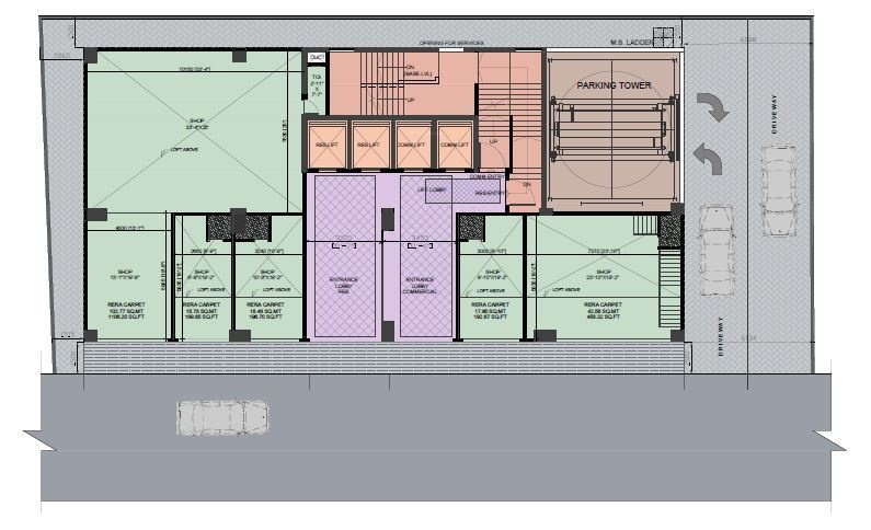  vintage Earth Vintage Cluster Plan