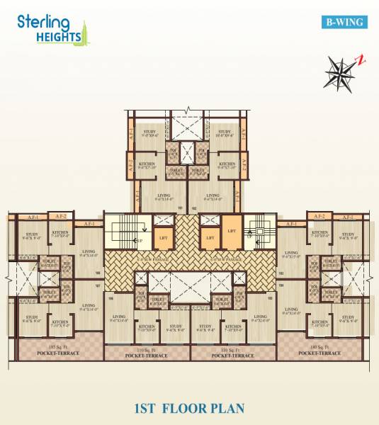 sterling-heights-a-wing Sterling A Wing Cluster Plan