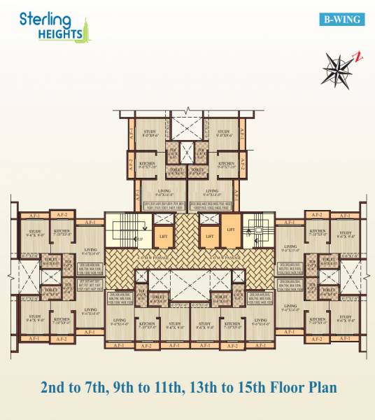  sterling-heights-a-wing Sterling A Wing Cluster Plan