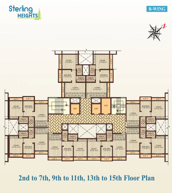  sterling heights a wing Sterling A Wing Cluster Plan