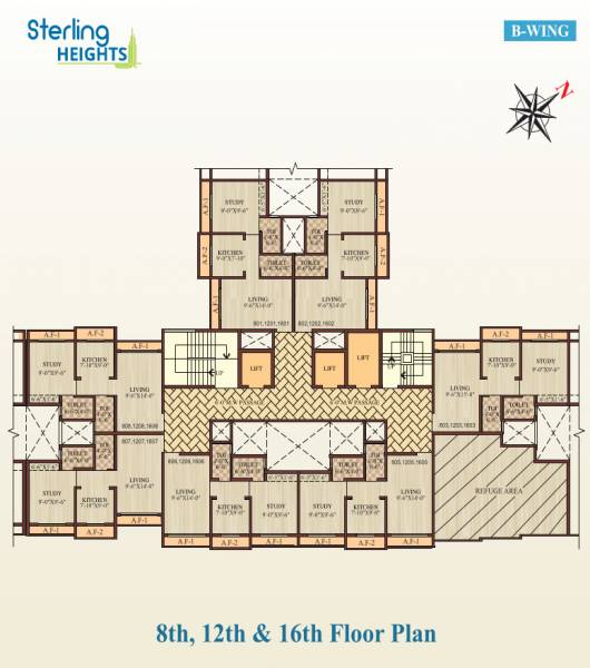  sterling-heights-a-wing Sterling A Wing Cluster Plan