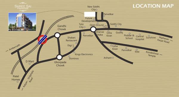  shree-sai-paradise Location Plan