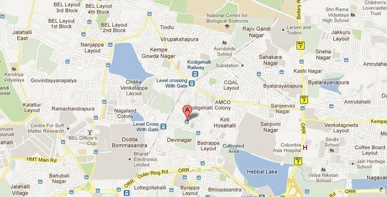 Honey Comb Developers Silver Wood Enclave Location Plan