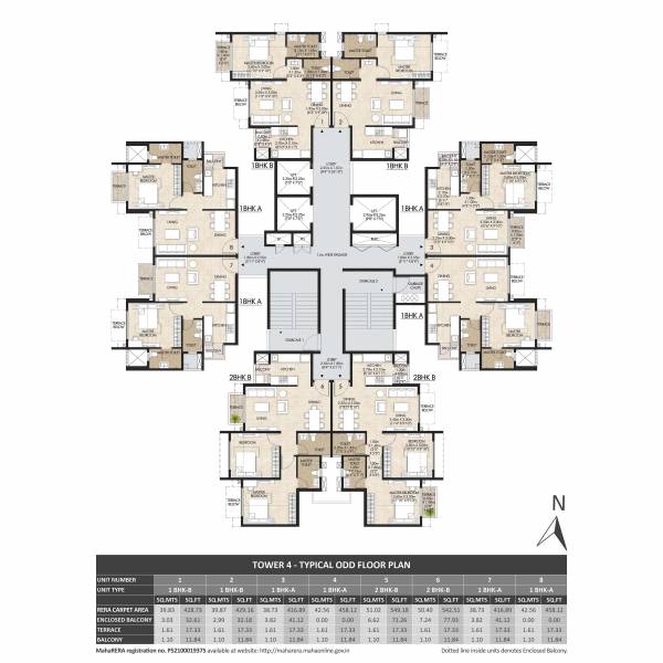 Images for Cluster Plan of Mahindra Centralis