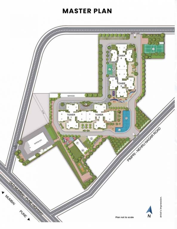 Images for Master Plan of Mahindra Centralis