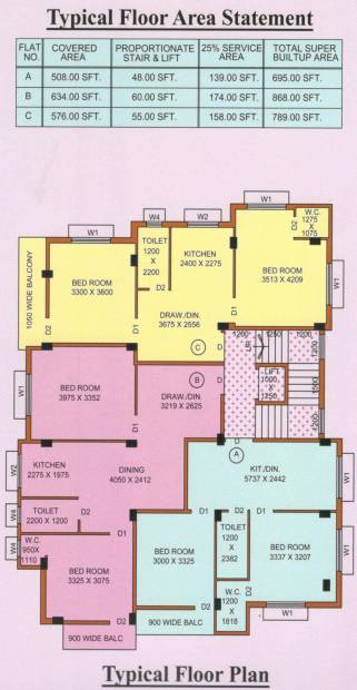 Images for Cluster Plan of Siddhi Vinayak Maa Tara Apartment