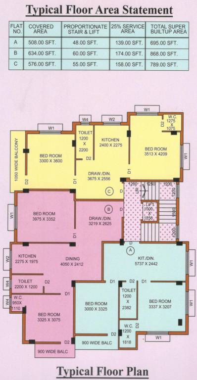 Images for Cluster Plan of Siddhi Vinayak Maa Tara Apartment