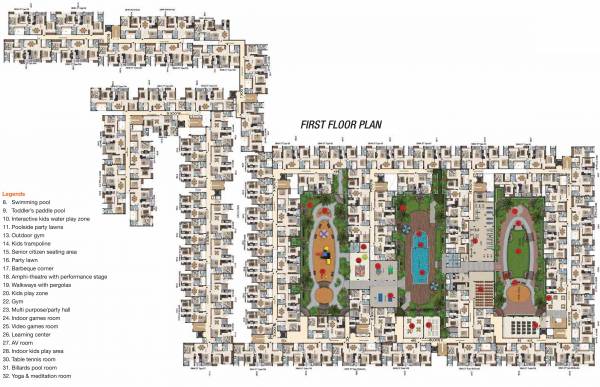 Images for Cluster Plan of Casagrand Savoye