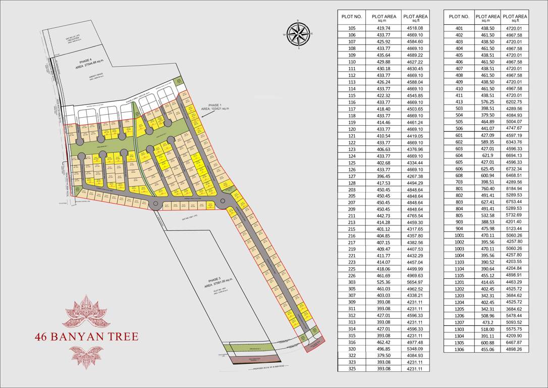 Images for Layout Plan of Banyan 46 Banyan Tree I