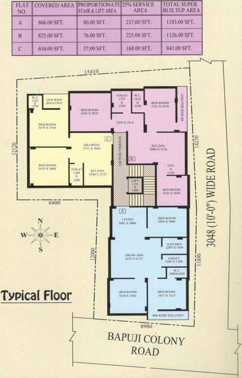 Images for Cluster Plan of Siddhi Vinayak Vinayak Apartment 2