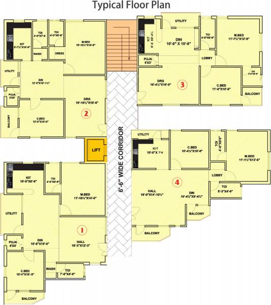 Images for Cluster Plan of Vasavi Elite