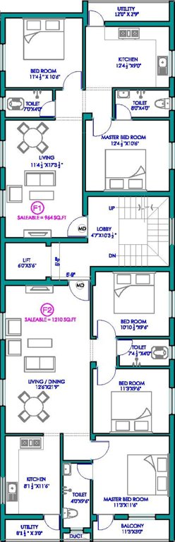 Images for Cluster Plan of Vishnu Shashi Homes