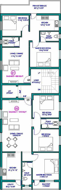 Images for Cluster Plan of Vishnu Shashi Homes