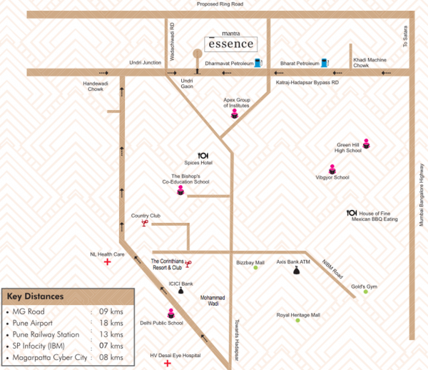 Images for Location Plan of Mantra Essence Phase 4