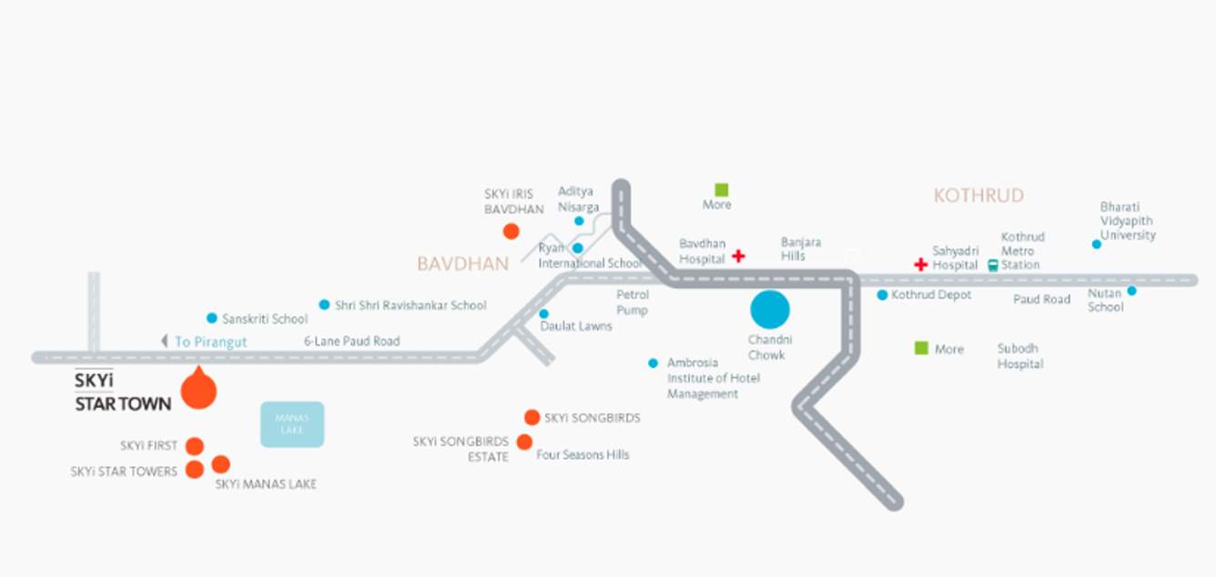 Images for Location Plan of Skyi Star Town Phase IV
